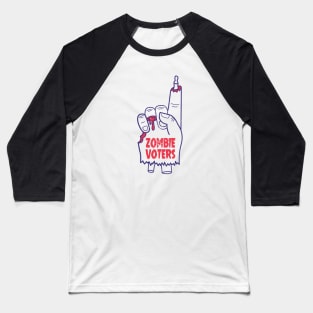 Zombie Voters Baseball T-Shirt